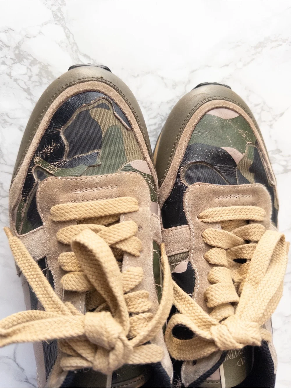 Valentino Garavani Camouflage Runrocker sneakers EU 40